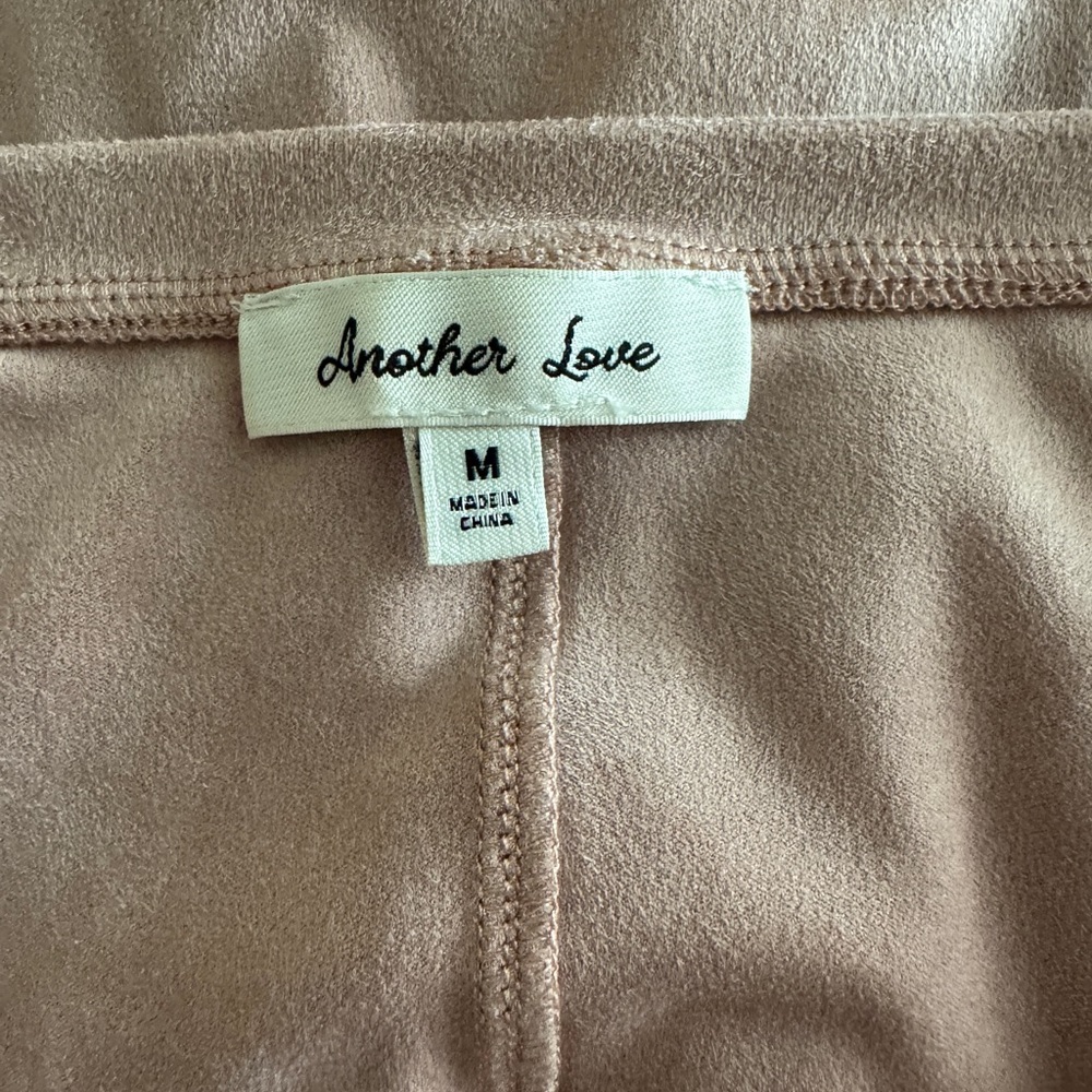 Elegant Dusty Pink Women's Soft Dress - Picture 2 of 3